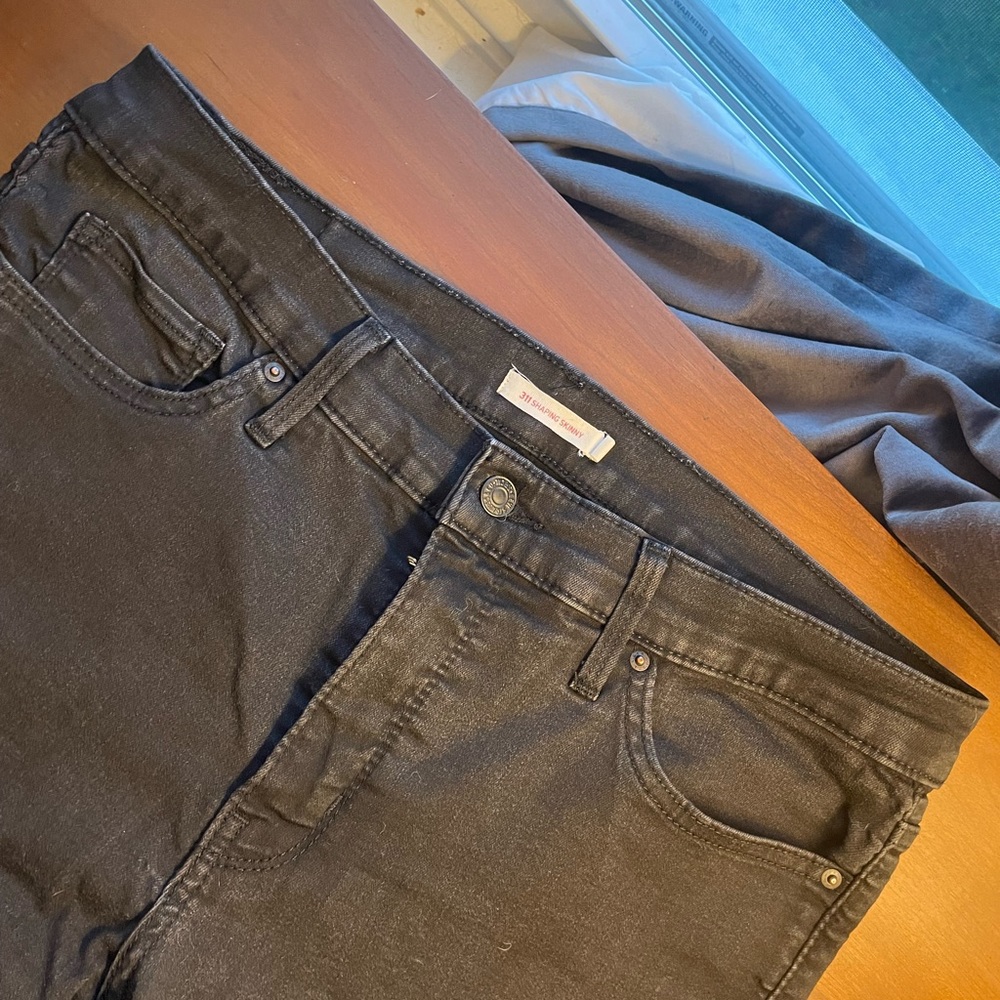 Levi’s 311 Shaping Skinny Black Jeans